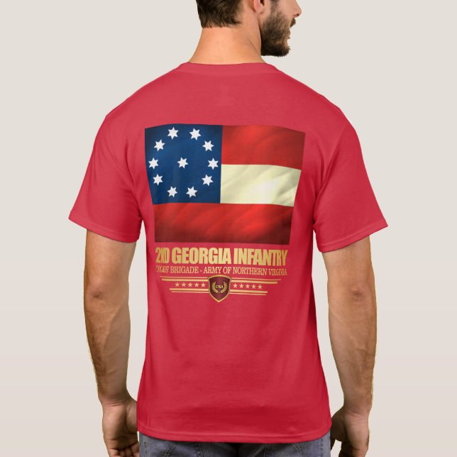 2nd Georgia Infantry T-Shirt (Back)