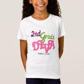 2nd Grade Diva T-Shirt