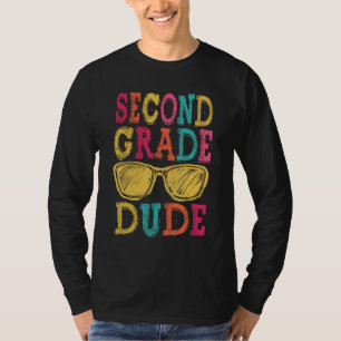2nd Grade Dude Back to School  First Day of School T-Shirt