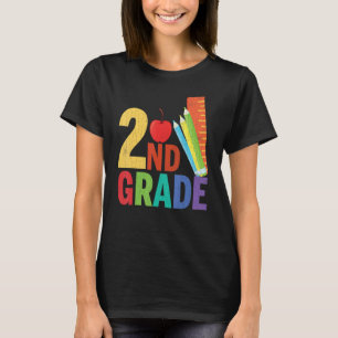 2nd Grade First Day Back To School Graphic T-Shirt
