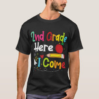 2nd Grade Here I Come Teacher Back To School Boys