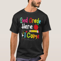 2nd Grade Here I Come Teacher Back To School Boys
