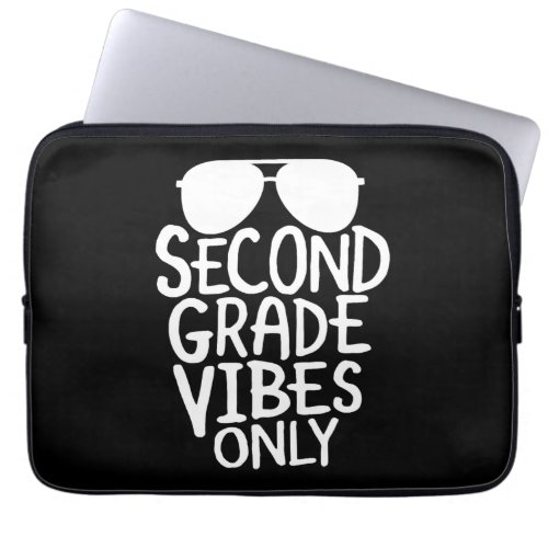 2nd Grade Just Got A Whole Lot Cooler TShirt Back Laptop Sleeve