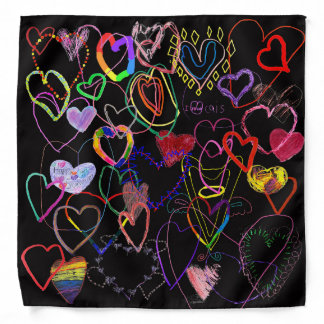 2nd Grade Keepsake Hearts Bandana 2020