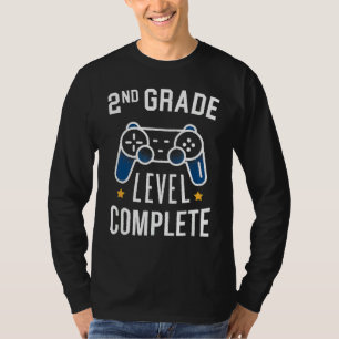 2nd Grade Level Complete End Of The School Year T-Shirt