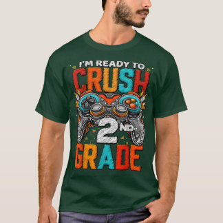 2nd Grade Level Unlocked Game On 2nd Grade Back To T-Shirt