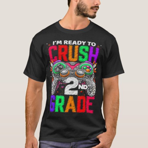 2nd Grade Level Unlocked Game On 2nd Grade Back To T_Shirt