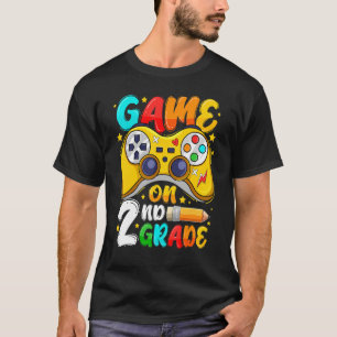 2nd Grade Level Unlocked Game On 2nd Grade Back To T-Shirt