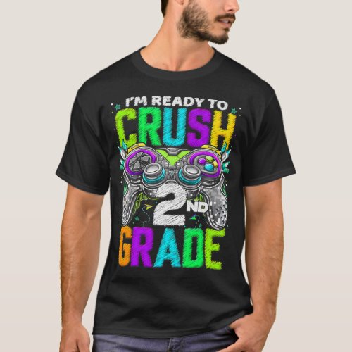 2nd Grade Level Unlocked Game On 2nd Grade Back To T_Shirt