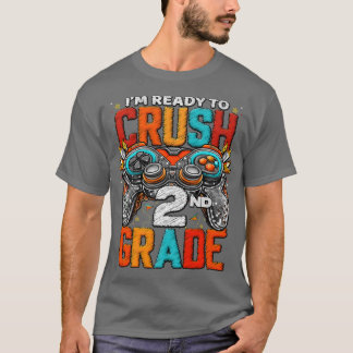 2nd Grade Level Unlocked Game On 2nd Grade Back To T-Shirt