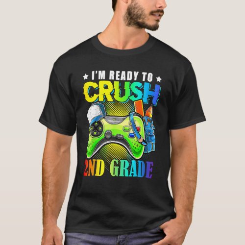 2nd Grade Level Unlocked Game On 2nd Grade Back To T_Shirt