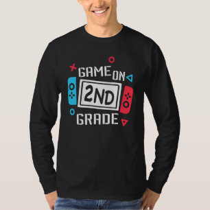 2nd Grade Level Unlocked Game On 2nd Grade Back To T-Shirt
