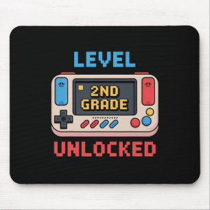 2nd Grade Level Unlocked Video Game Ck To School T Mouse Pad