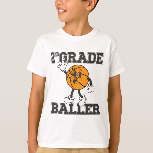 2nd Grade Ller Sketll Ck To School - Kids Sports  T-Shirt (Front)