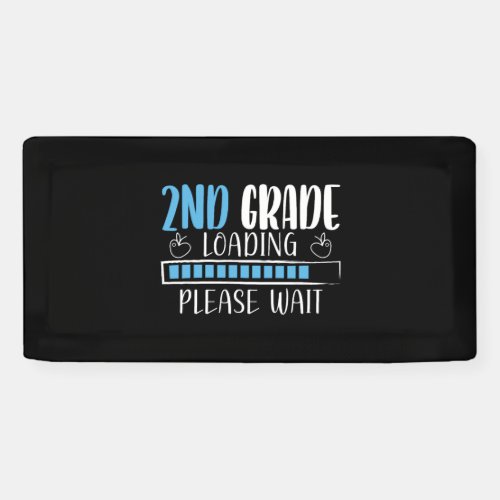 2nd Grade Loading First Day Back To School  Banner