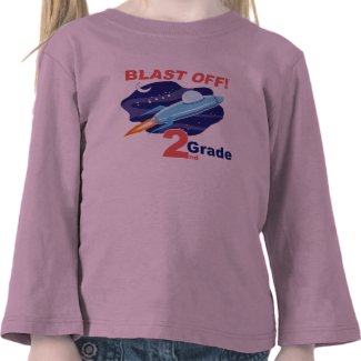 2nd Grade Outer Space T-shirts