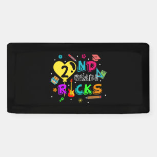 2nd Grade Rocks Banner