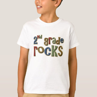 2nd Grade Rocks Second T-Shirt