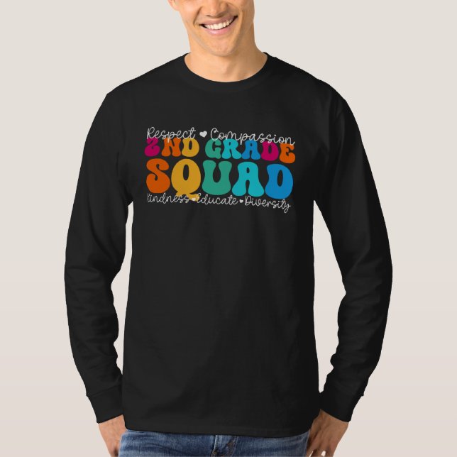 2nd Grade Squad Appreciation Week Back to School T-Shirt (Front)