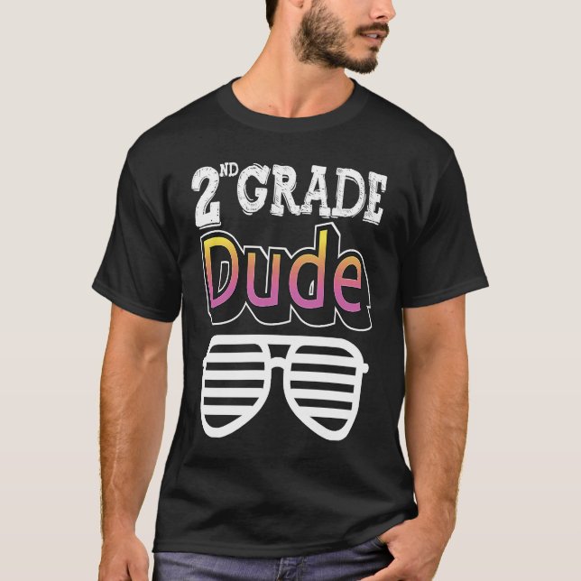 2nd Grade Squad Crew Team Back School Graduation T T-Shirt (Front)