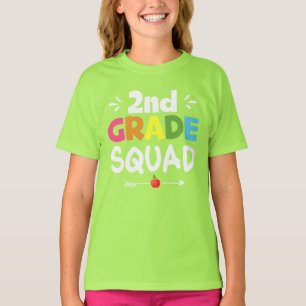 2nd Grade Squad Girl T-Shirt