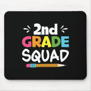 2nd Grade Squad Second Teacher Student Team Ck To Mouse Pad