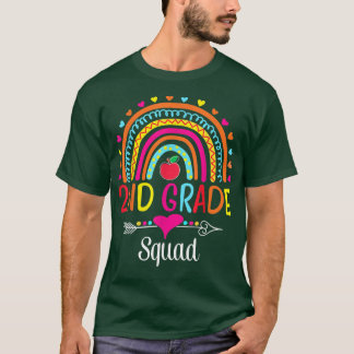 2nd Grade Squad Team Teacher Student Last Day Of S T-Shirt
