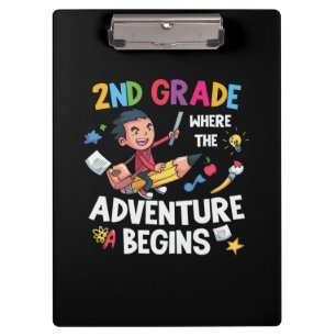 2nd Grade Teacher 2nd Grade Adventure Begins Clipboard