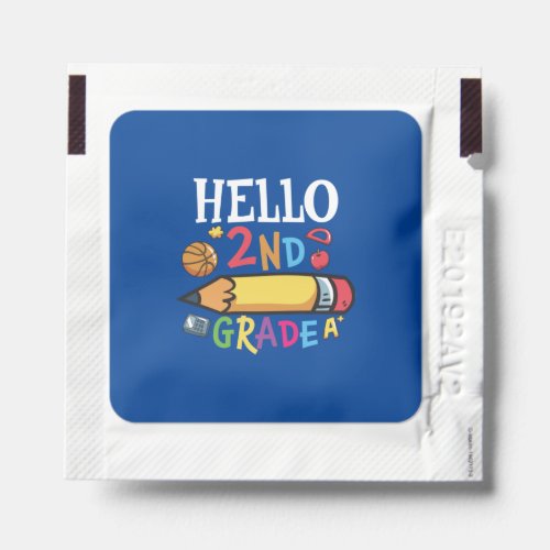 2nd Grade Teacher Hello 2nd Grade Pencil Hand Sanitizer Packet