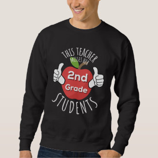 2nd Grade Teacher Misses Students Virtual Educatio Sweatshirt