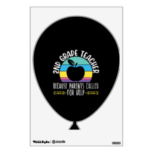 2nd Grade Teacher Shirts I Love My Second Graders Wall Decal