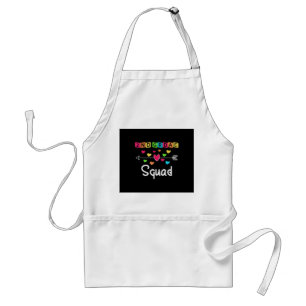 2nd grade Teacher Shirts School Team Second Grade Adult Apron