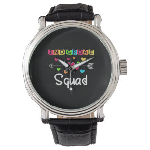 2nd grade Teacher Shirts School Team Second Grade Watch