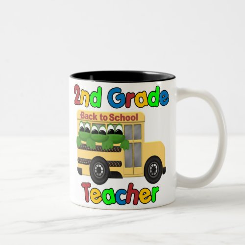 2nd Grade Teacher Two_Tone Coffee Mug
