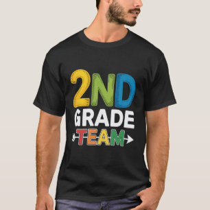 2nd Grade Team 2nd Grade Squad Teacher Gifts T-Shirt
