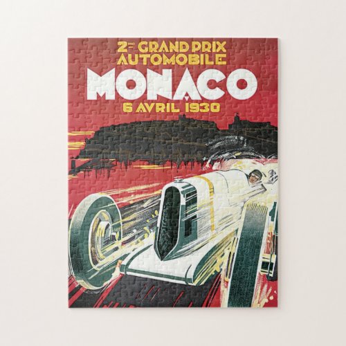 2nd Grand Prix Automobile de Monaco Jigsaw Puzzle