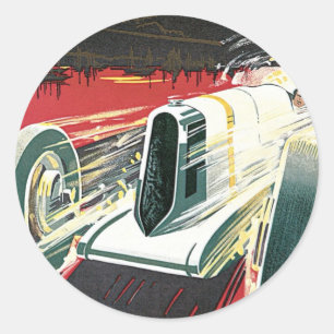 2nd Grand Prix de Monaco Classic Round Sticker
