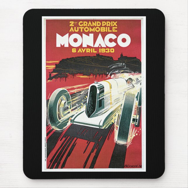 2nd Grand Prix de Monaco Mouse Pad (Front)