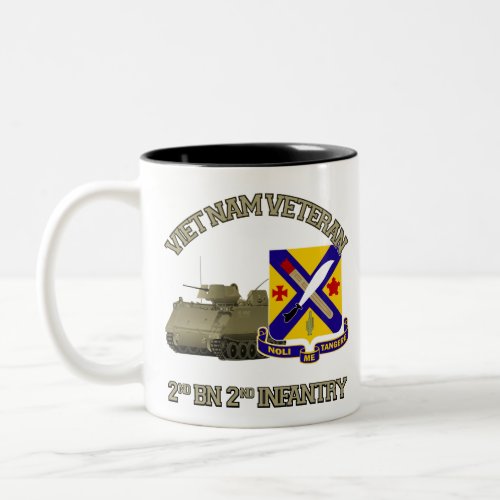2nd Inf Reg _ Vietnam Two_Tone Coffee Mug