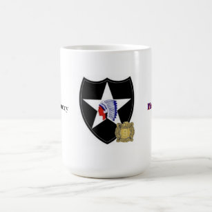 2nd Infantry Div SSI with 9th Inf DUI Mug