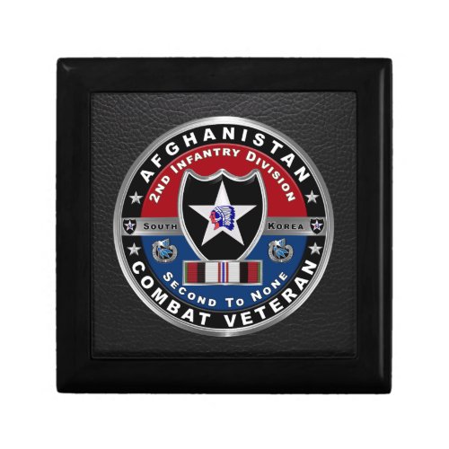 2nd Infantry Division Afghanistan Veteran Gift Box