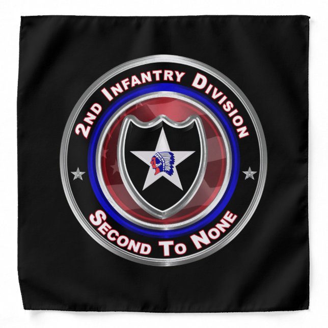 2nd Infantry Division Bandana  (Front)