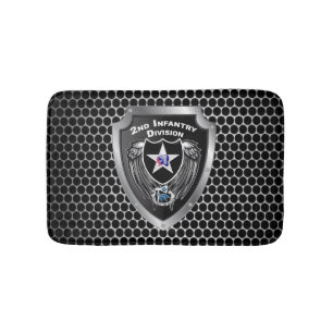 2nd Infantry Division Bath Mat
