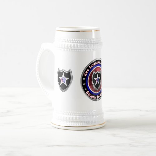 2nd Infantry Division   Beer Stein