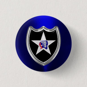 2nd Infantry Division  Button
