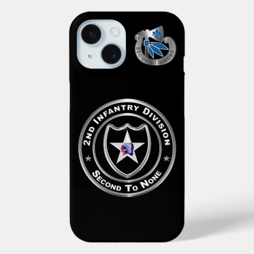 2nd Infantry Division  iPhone 15 Case