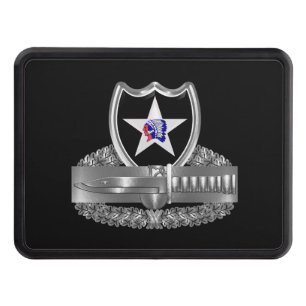 2nd Infantry Division “Combat Action Badge” Hitch Cover