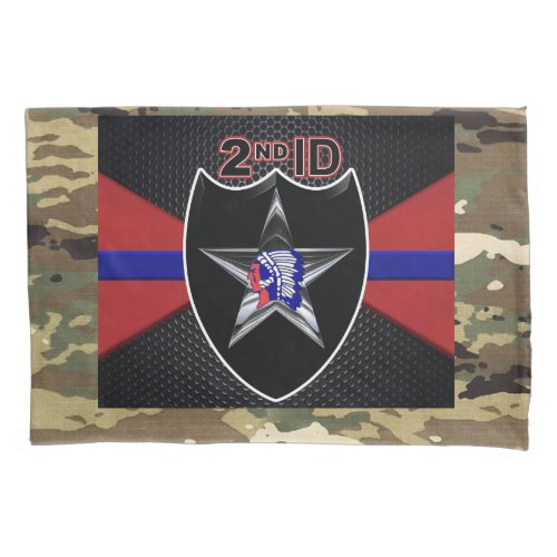 2nd Infantry Division Deployment Pillow Case