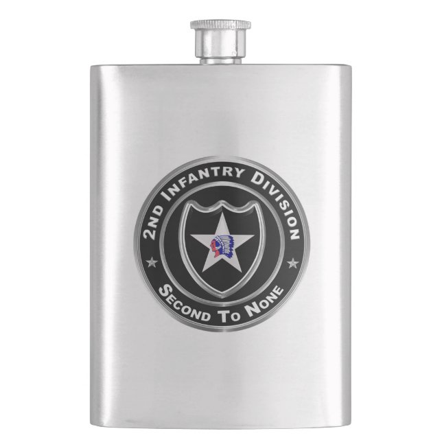 2nd Infantry Division  Flask (Front)