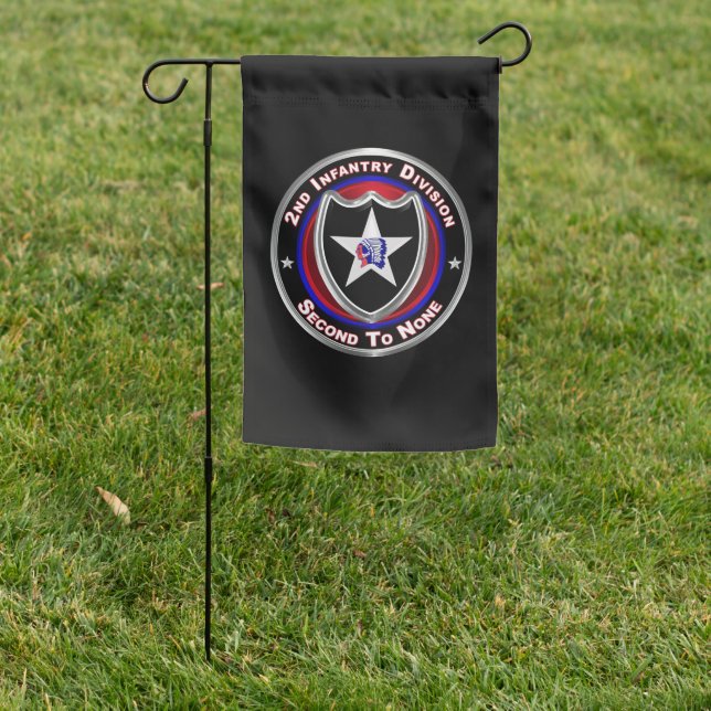 2nd Infantry Division  Garden Flag (In SItu)